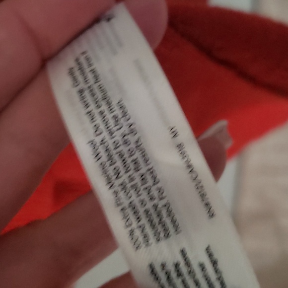 Eileen Fisher Mock Neck 100% Extra Fine Merino Wool Sweater Red Longer Oversized - Picture 10 of 16